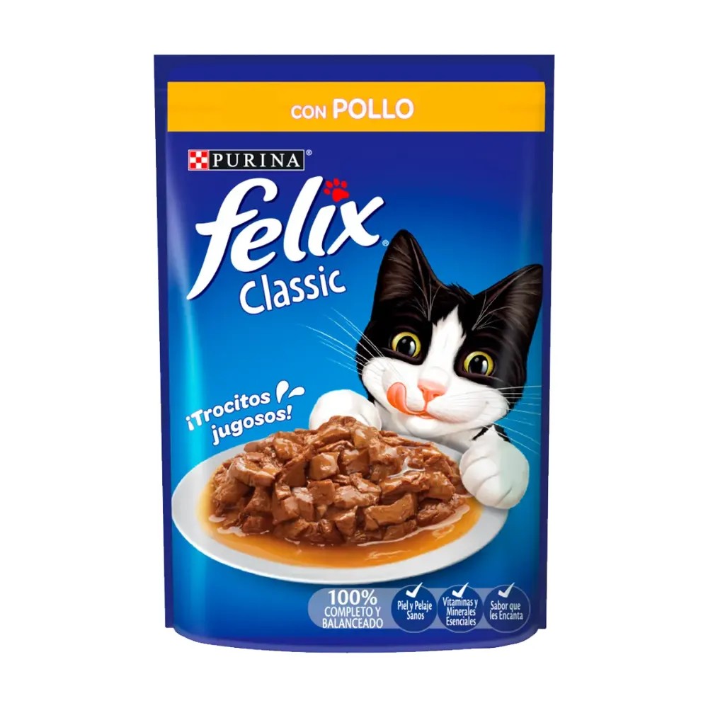 FELIX POLLO GATO POUCH x 85 GRS