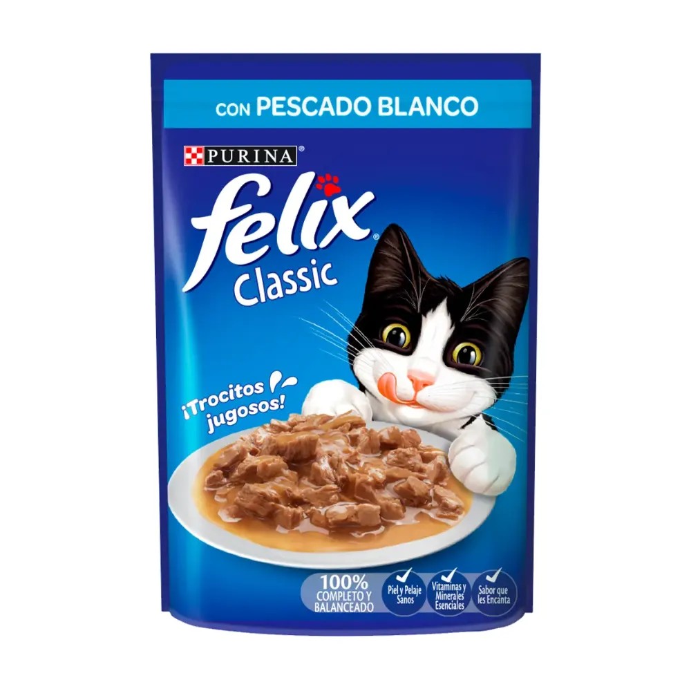 FELIX PESCADO GATO POUCH x 85 GRS